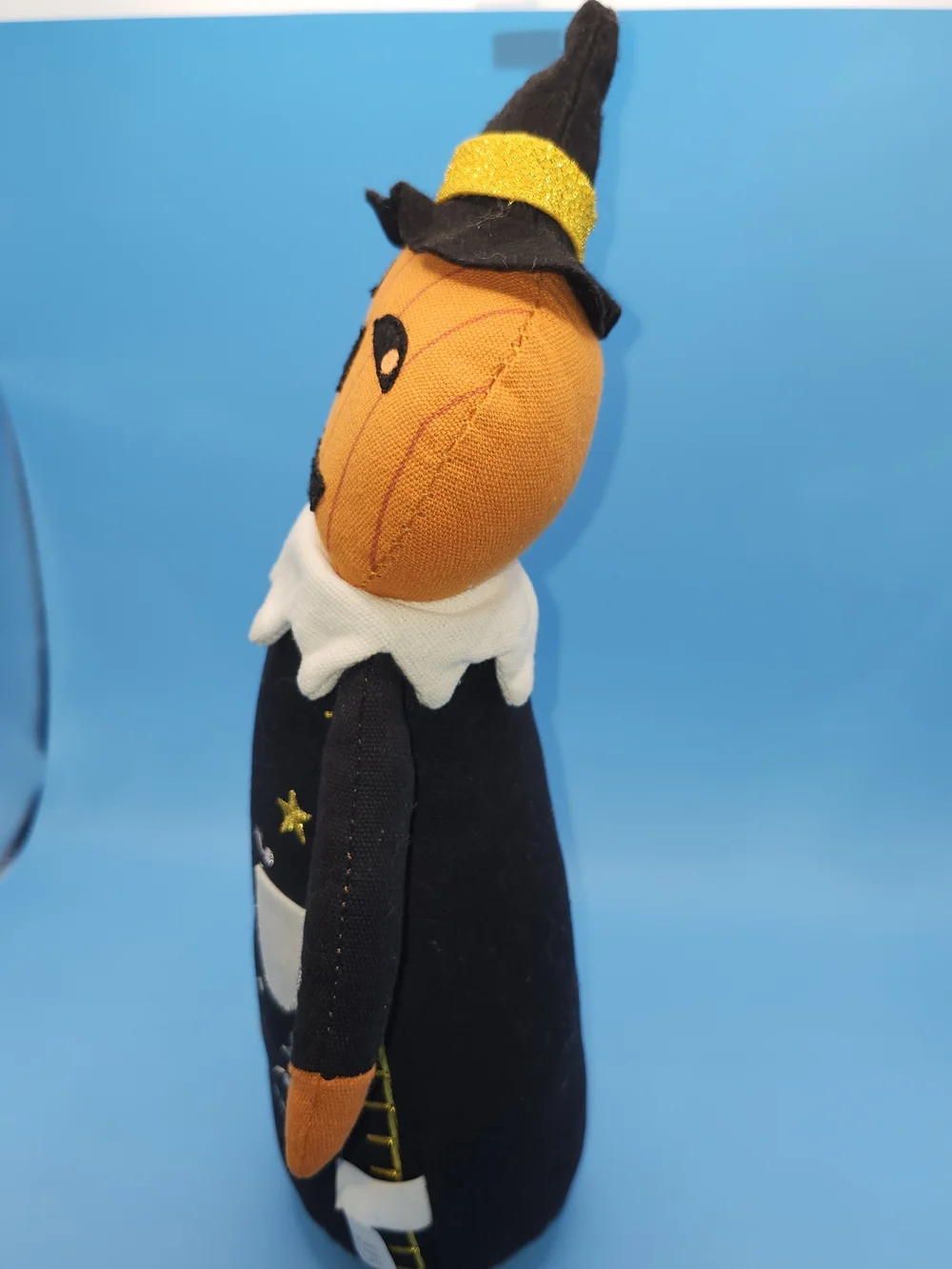 2018 Target Hyde & Eek Fabric Pumpkin Man Shelf Sitter Doll Halloween 240434111